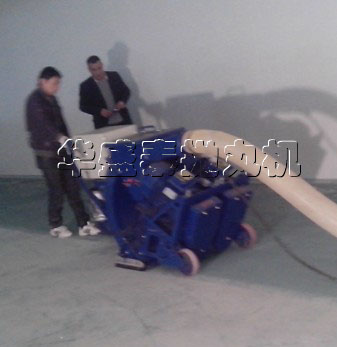 路面拋丸機現場