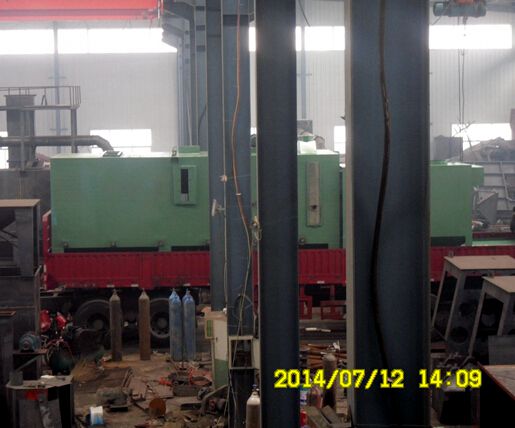 鋼結構拋丸機發貨