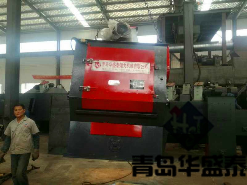 發往河北省326履帶式拋丸機裝車現場圖