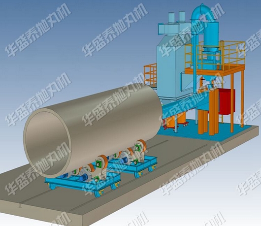 鋼管拋丸機廠家|內外壁鋼管拋丸機價格型號選購