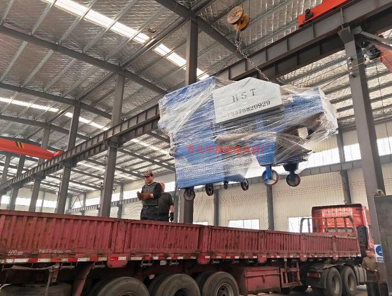 河北滄州孟莊HST850路面拋丸機打包發貨