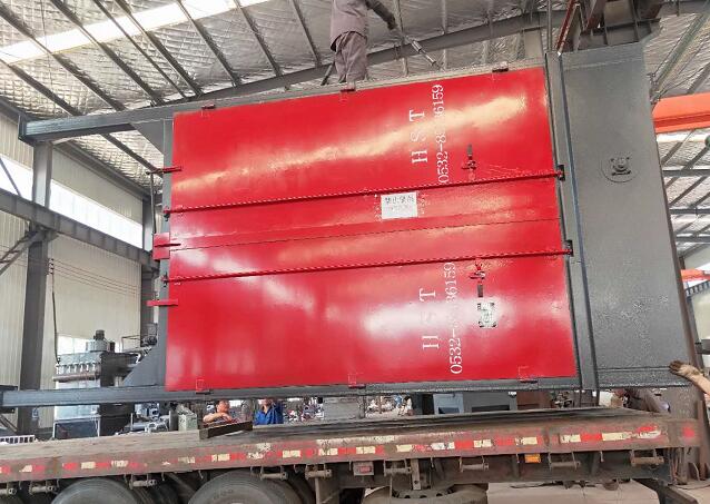 一臺3730單吊鉤,一臺6912拋丸機發往福建泉州