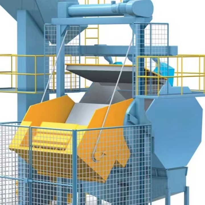 吊掛式拋除銹機幫朋友廠子三個月省下二十萬人工費